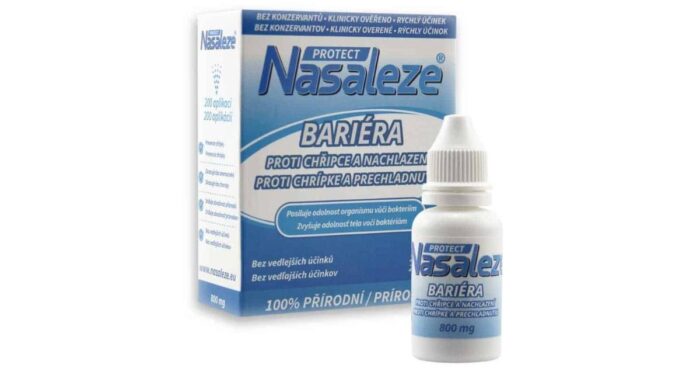 Nasaleze Protect 800 mg neobsahuje žádnou chemii, je 100% přírodní, klinicky ověřený, poskytuje téměř okamžitou úlevu a nezpůsobuje žádné vedlejší účinky. Tyto kapky do nosu jsou proto vhodné jak pro těhotné a kojící ženy, tak pro děti od 3 let.