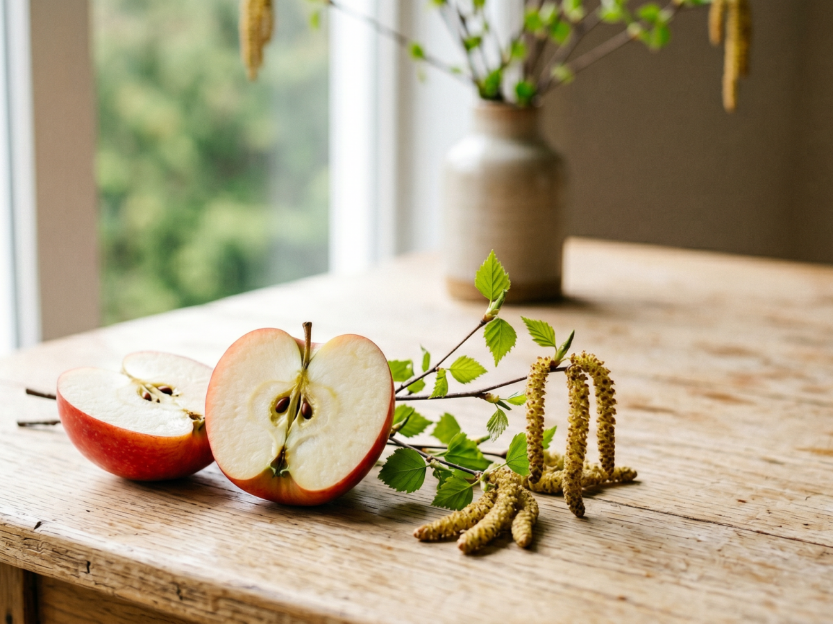 křížová alergie — jablko a bříza, bříza-jablko syndrom
